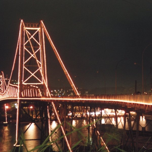 Hercilio Luz Brücke Florianopolis Brasilien