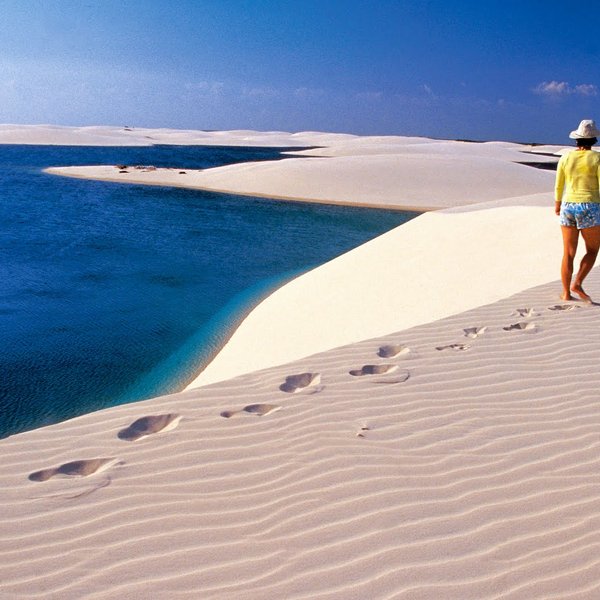 Wandern Lencois Maranhenses Brasilien