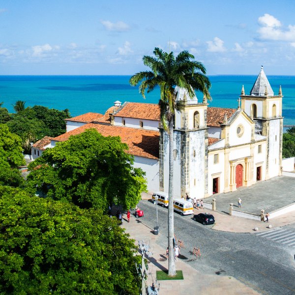 Panoramische Aussicht Olinda Brasilien