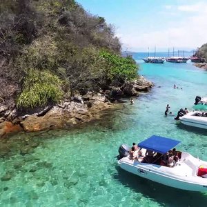 Lago Azul Ilha Grande Brasilien