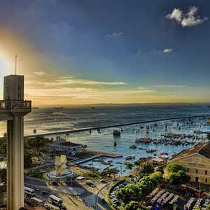 Lacerda Lift Salvador Bahia Brasilien