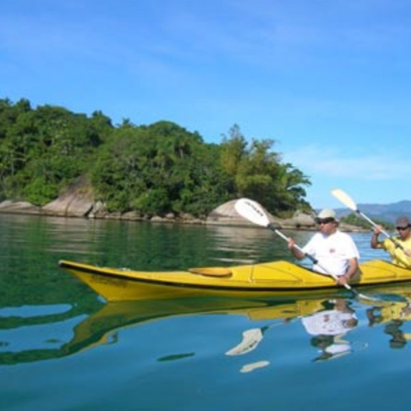 Kajak Exkursion Paraty Brasilien