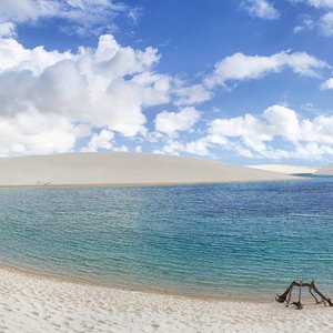 Panorama Foto Lencois Maranhenses Brasilien