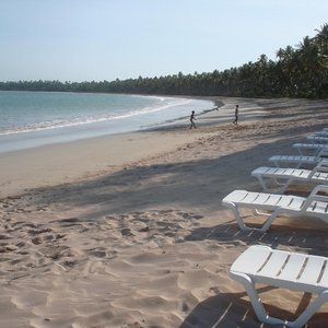 Strand Morro de Sao Paulo Brasilien