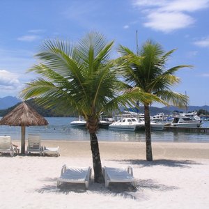 Strand in Angra dos Reis Brasilien