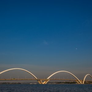 Bogenbrücke Brasilia Brasilien