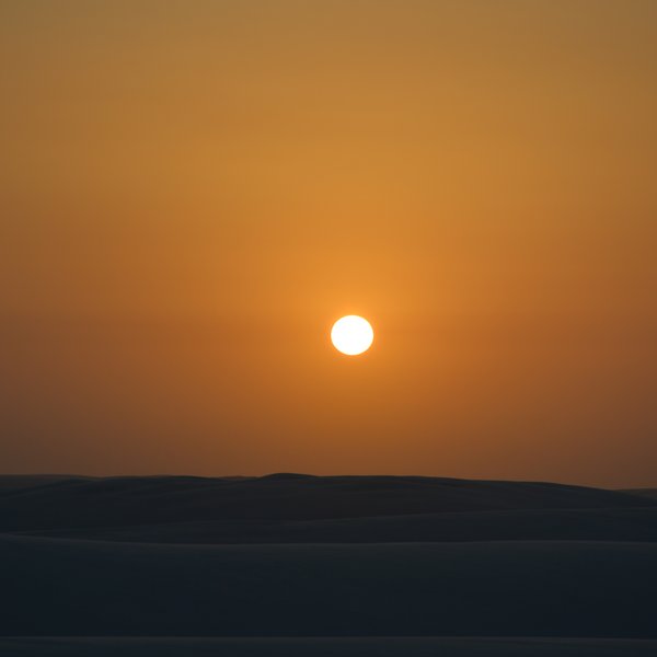 [Translate to Deutsch:] zonsondergang Lencois Maranhenses Brazilie