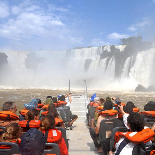 Foz do Iguacu Gran aventura Boot Exkursion Brasilien