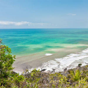 Panorama Strand Itacare Brasilien