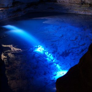 Poco Encantado Chapada Diamantina Brasilien