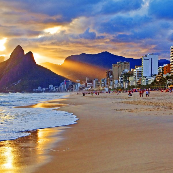 Strand Ipanema Rio de Janeiro Brasilien