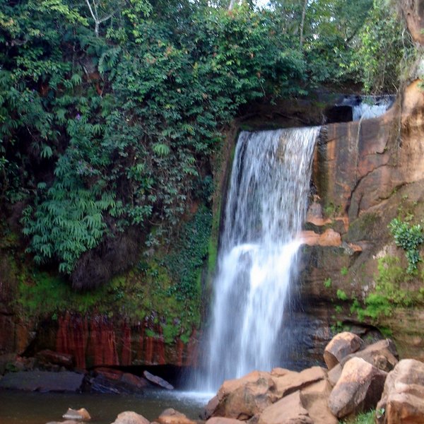 Wasserfall Chapada dos Guimaraes, Brasilien