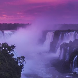 Foz do Iguacu Sonnenuntergang Brasilien